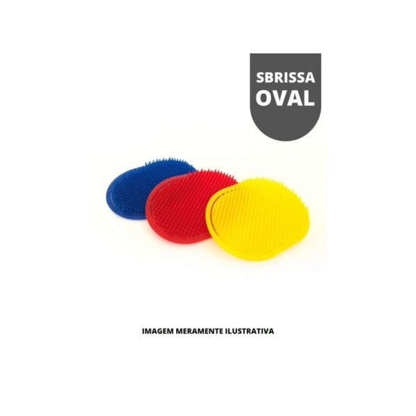 ESCOVA PARA CABELO - SBRISSA - OVAL GRANDE - DP24